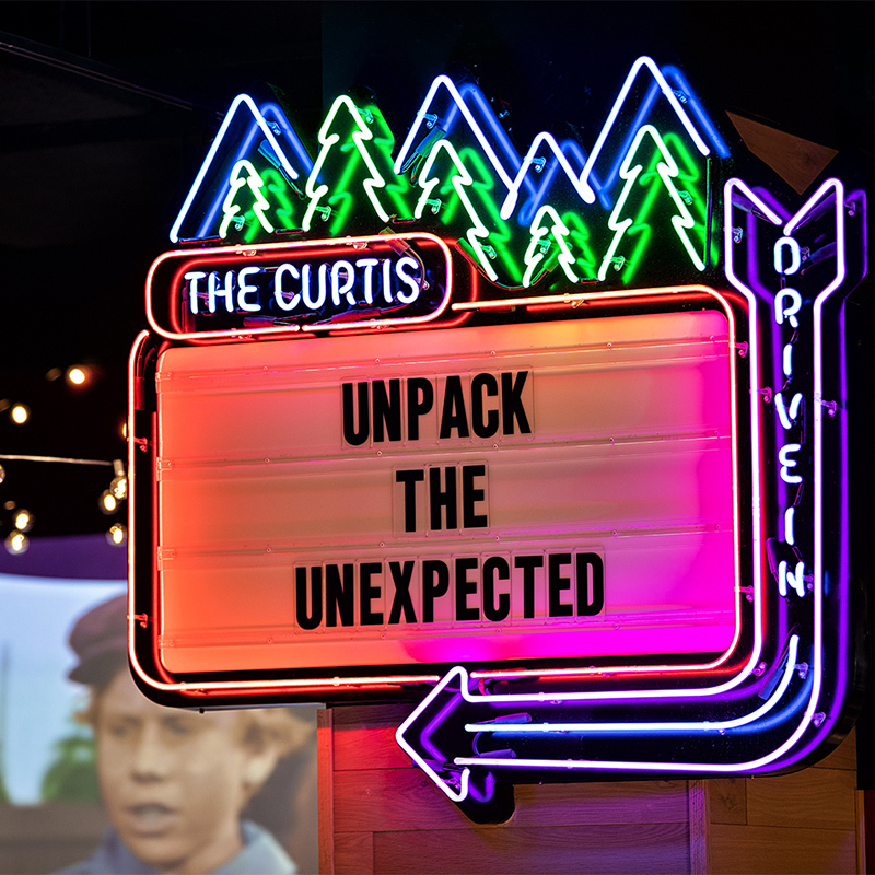 The Curtis Detail Drive In Sign